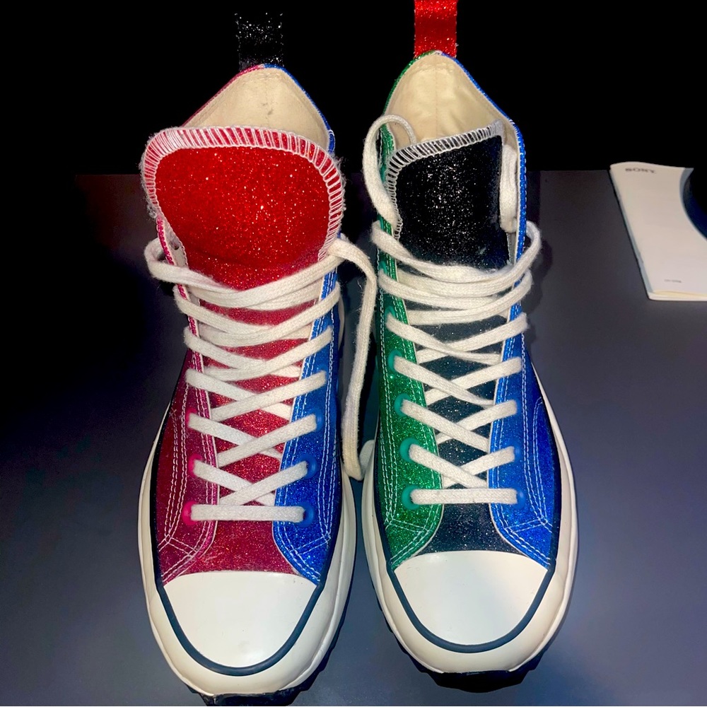 J.W Anderson X Run Star Hike Glitter